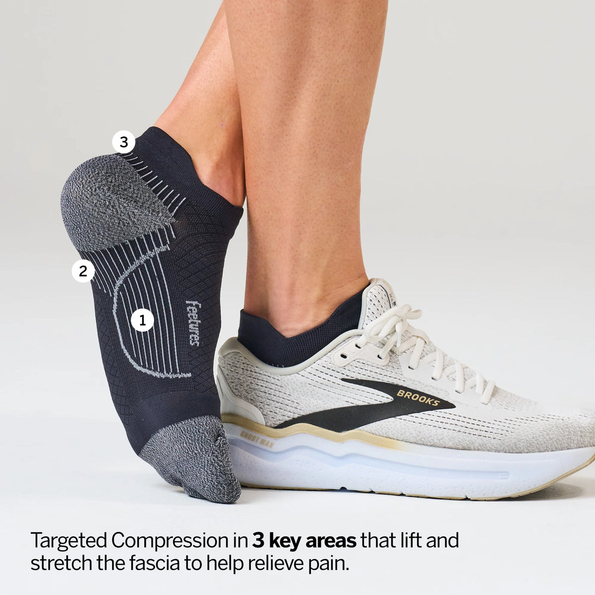 Plantar Fasciitis Relief Sock Light Cushion Tab